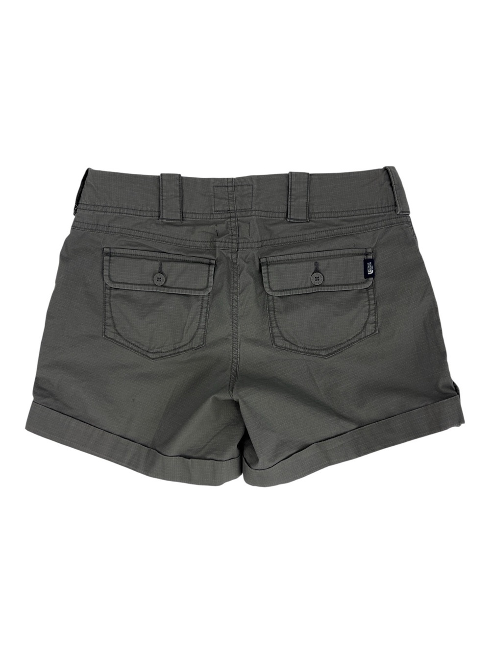 New The North Face Women Hiking Trail Grey Shorts Size 6 New